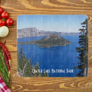 Scenic Crater Lake National Park Cutting Board