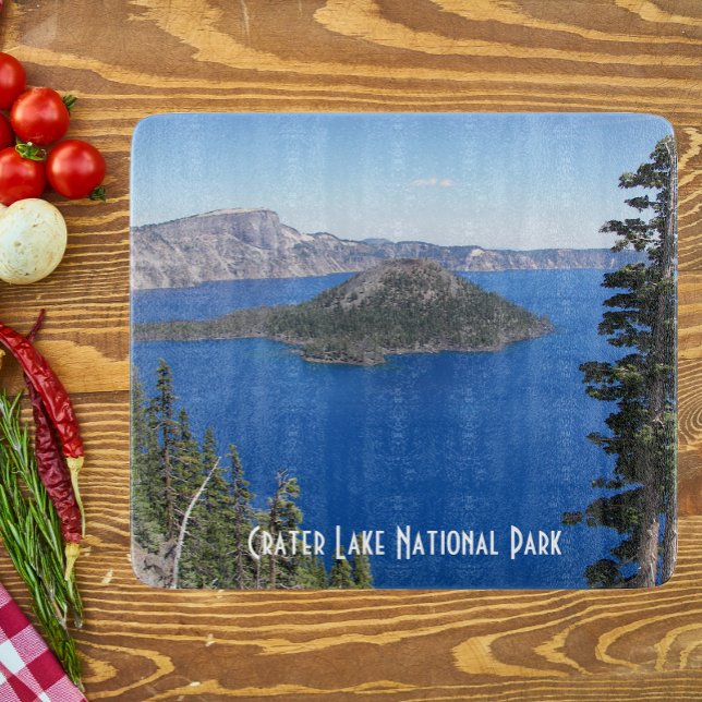 Scenic Crater Lake National Park Cutting Board (In Situ)