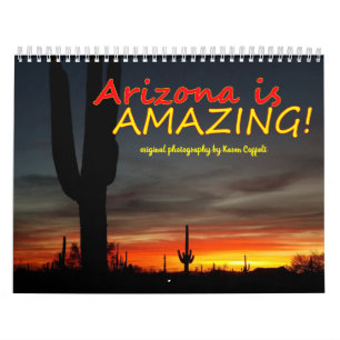 Scenic Desert Photography / Arizona Is Amazing Calendar