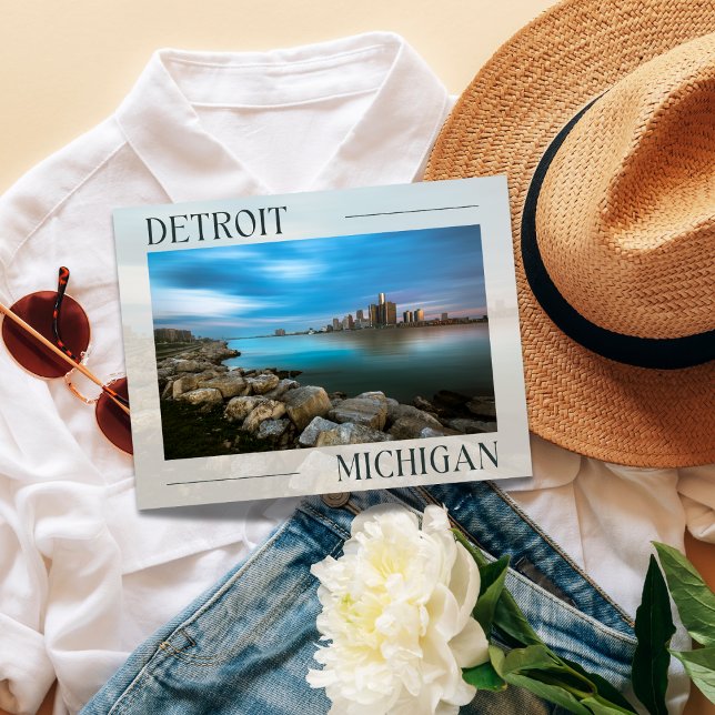 Scenic Detroit Waterfront Postcard ( Birthday Depot
Scenic Detroit Waterfront Postcard)