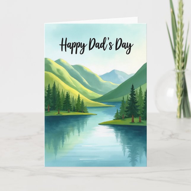 Scenic Fathers Day Card (Front)