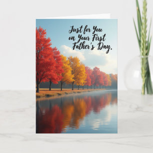 Scenic Fathers Day Lake Card