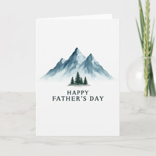 Scenic Fathers Day Peaks Card