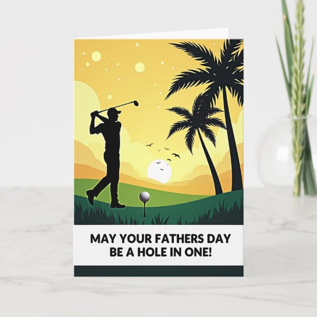 Scenic Fathers Day Swing Card (Front)