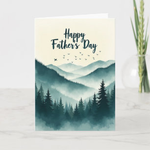 Scenic Fathers Day Vista Card