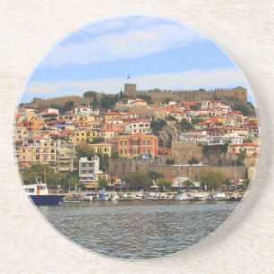 Scenic in Molyvos, Northan Greece Rnd Coaster