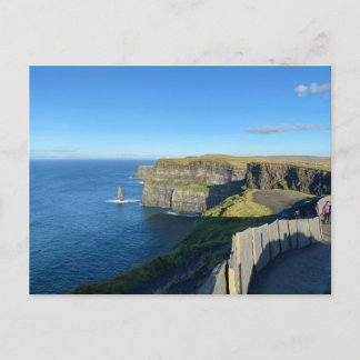 Scenic Ireland Cliffs of Moher Holiday Postcard