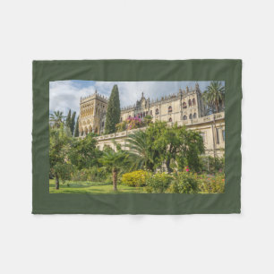 Scenic Isola-del-Garda Fleece Blanket