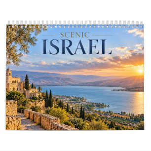 Scenic Israel Landscape Photography Calendar