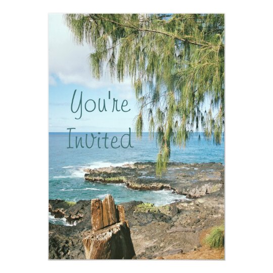 Scenic Kauai Invitation