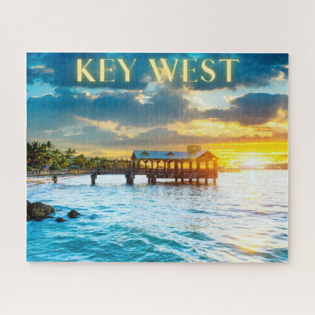 Scenic Key West Pier Jigsaw Puzzle (Horizontal)