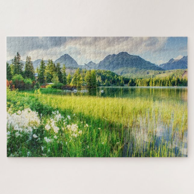 Scenic Lake High Tatras National Park Nature Jigsaw Puzzle (Horizontal)
