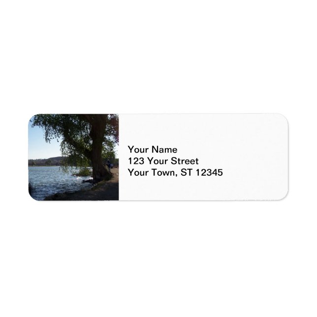 Scenic Lake Return Address Label (Front)