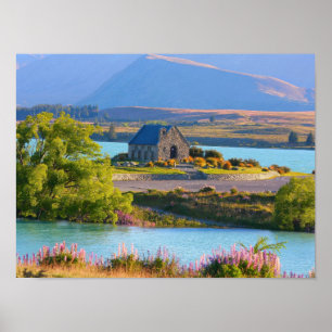 Scenic Lake Tekapo Poster