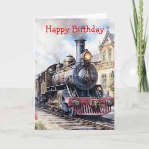 Scenic Landscape a Victorian Train Card