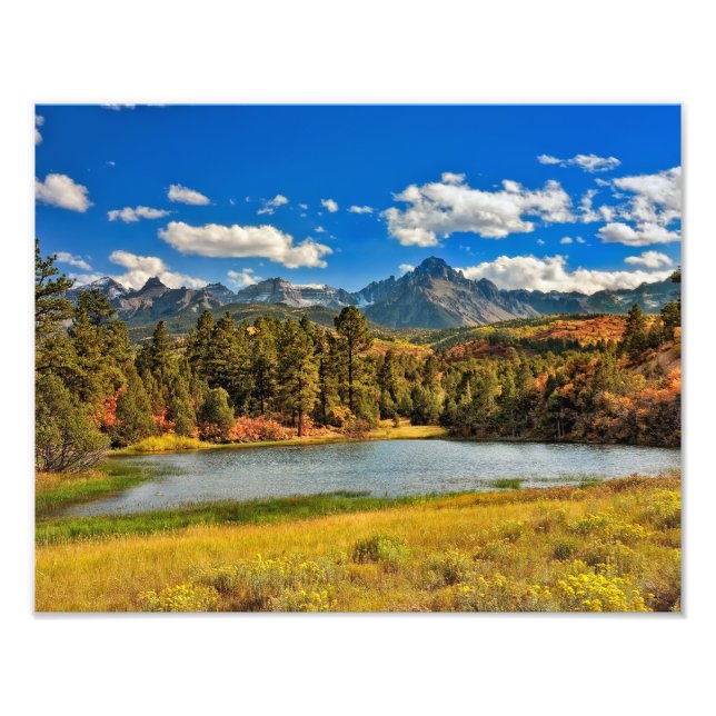 Scenic Landscape Photo Print (Front)