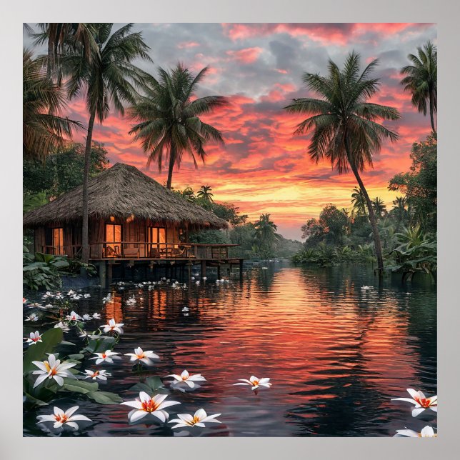 Scenic Landscape Wall Art Nature View (Front)