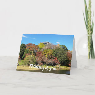 Scenic Landscape with Autumn Colour Card
