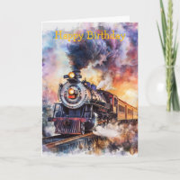 Scenic Landscape with Train