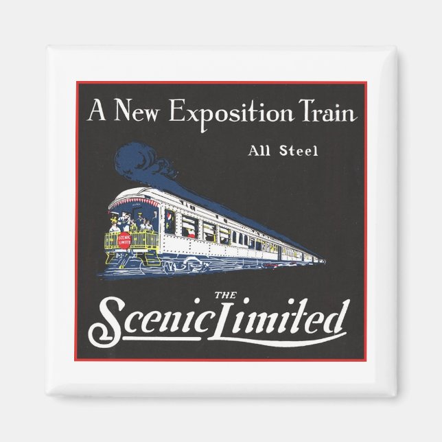 Scenic Limited Train - Magnet (Front)