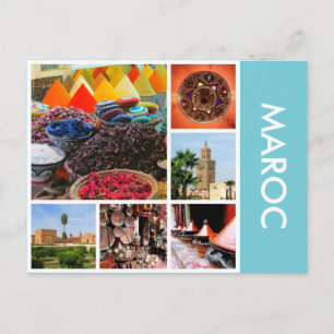 scenic maroc postcard