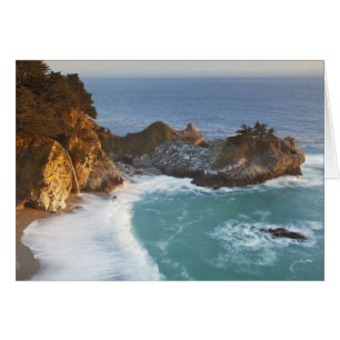 Scenic McWay Falls tumbles into the beach and 2