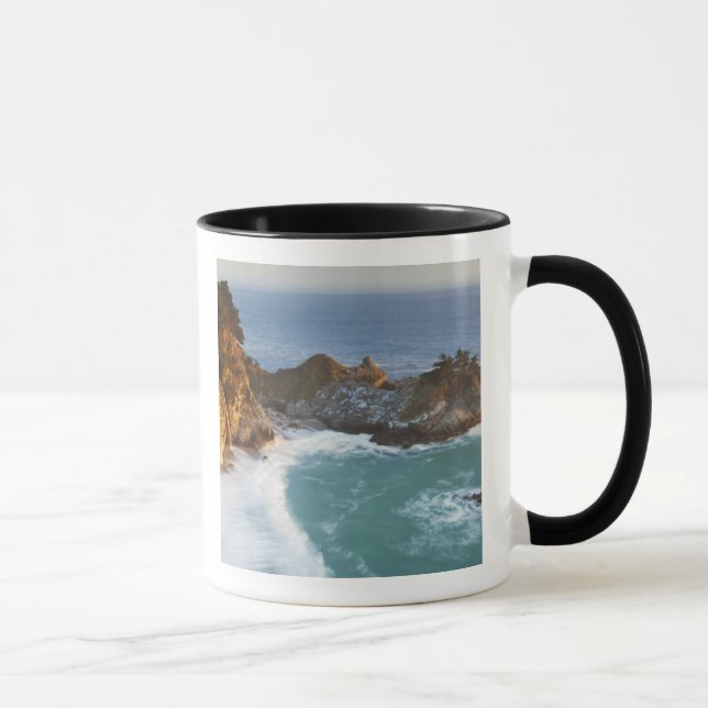 Scenic McWay Falls tumbles into the beach and 2 Mug (Right)