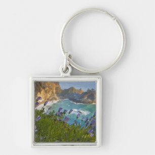 Scenic McWay Falls tumbles into the beach and Key Ring