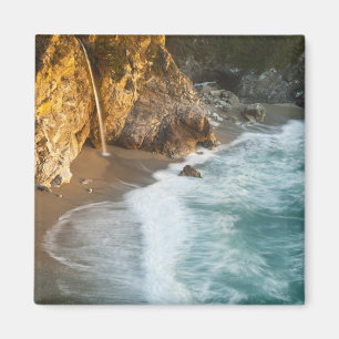 Scenic McWay Falls tumbles into the beach and Magnet