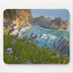 Scenic McWay Falls tumbles into the beach and Mouse Pad