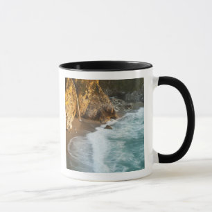 Scenic McWay Falls tumbles into the beach and Mug