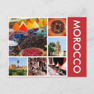 scenic morocco postcard