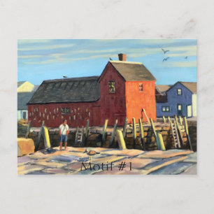 Scenic Motif #1 Rockport Fishing Shack Postcard