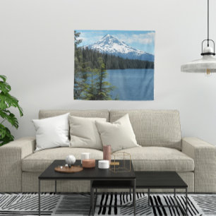 Scenic Mount Hood Landscape Tapestry