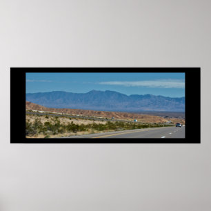 Scenic Mountain Highway Poster
