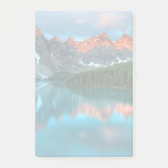 Scenic Mountain & Lake Landscape Photograph Post-it Notes (Front)