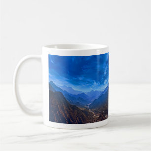 Scenic Mountain Valley Coffee Mug