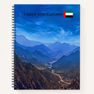 Scenic Mountain Valley Notebook