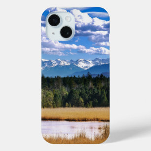 Scenic Mountains Alpine Landscape iPhone 15 Case