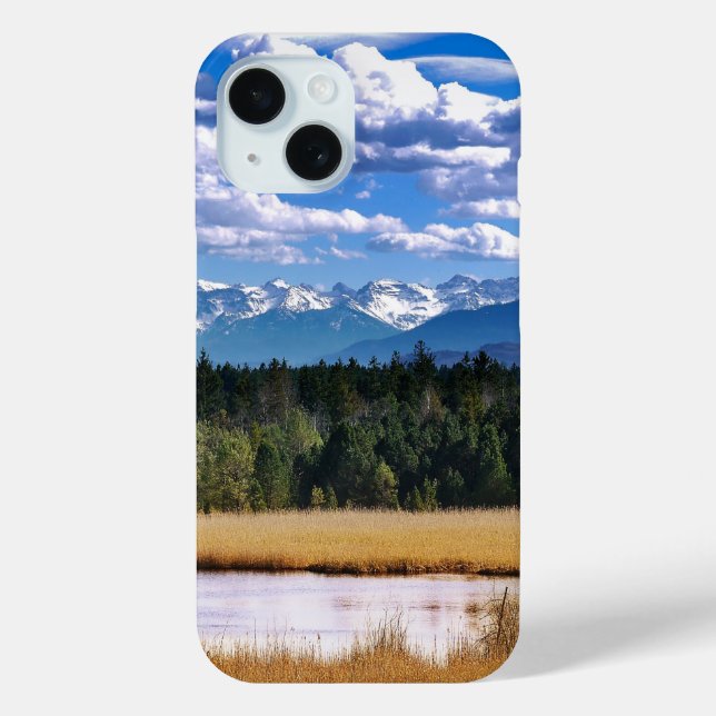 Scenic Mountains Alpine Landscape Case-Mate iPhone Case (Back)