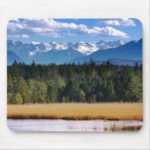 Scenic Mountains Alpine Landscape Mouse Pad