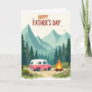 Scenic Mountains Fathers Day Card
