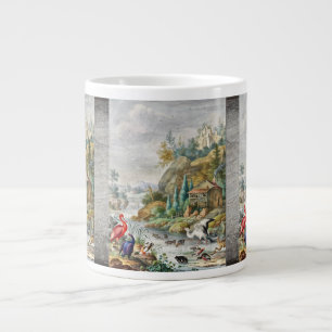 Scenic Nature Landscape Art Mug with Wildlife ..