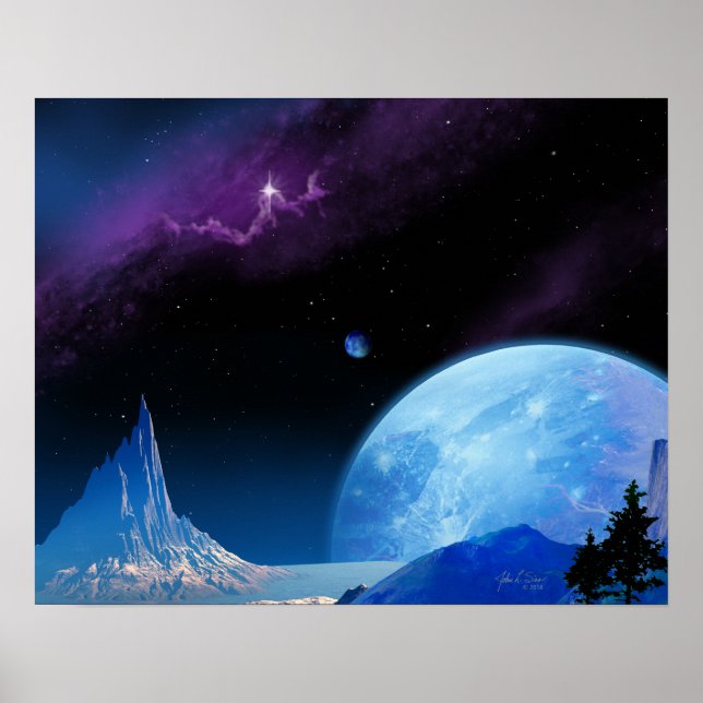 Scenic Nebula (20 x 16) Poster (Front)