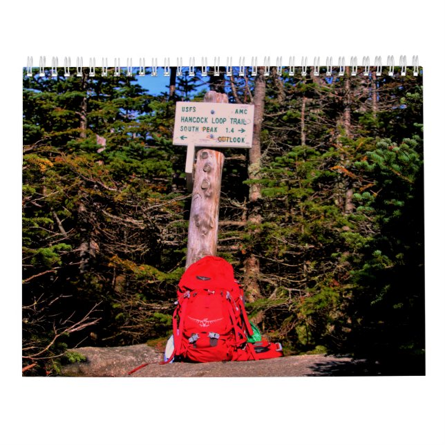 Scenic New England Calendar (Back)