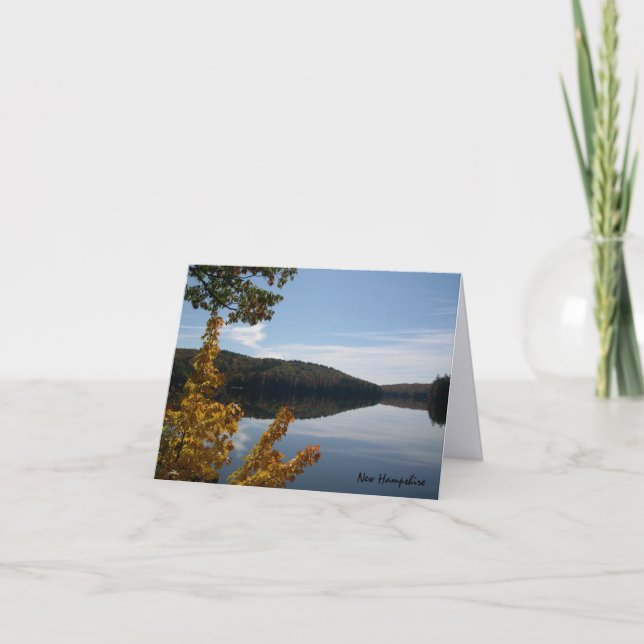 Scenic New Hampshire Card (Front)