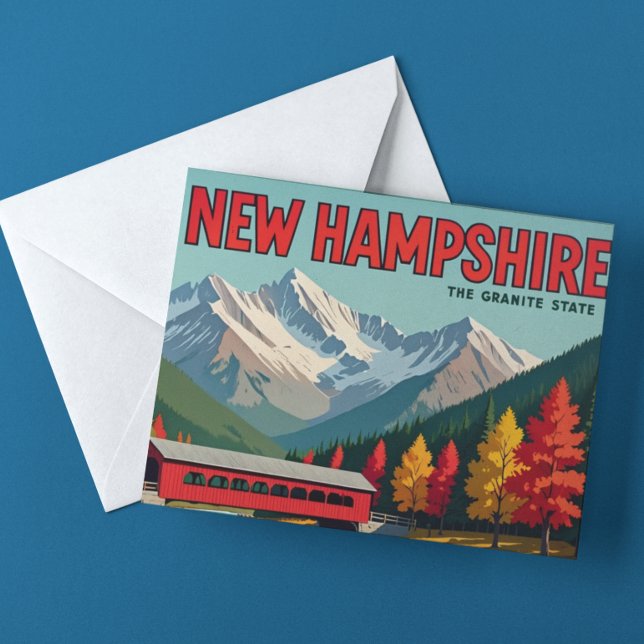 Scenic New Hampshire Covered Bridge Postcard (Creator Uploaded)
