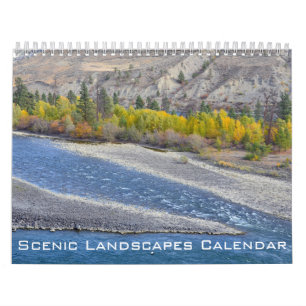 Scenic North America Landscapes Calendar