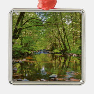 Scenic of Wilson River Metal Ornament