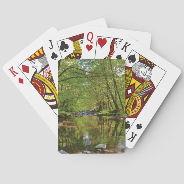 Scenic of Wilson River Playing Cards (Back)